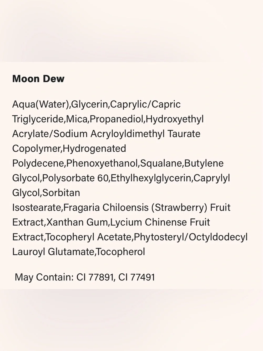 Cheekbone  Moon Dew Illuminating Primer Gel - Purple Top